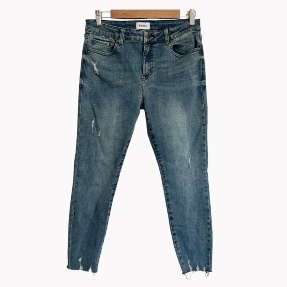 PISTOLA Denim Distressed Skinny Jean Size 29 Women’s